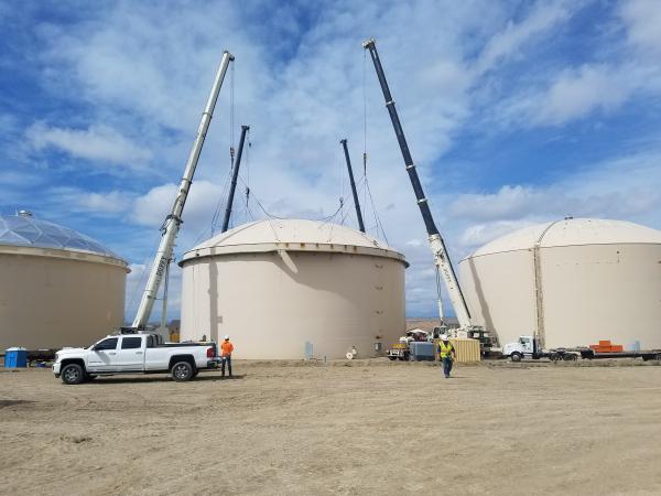Pueblo Water Tank Replacement - September 2018