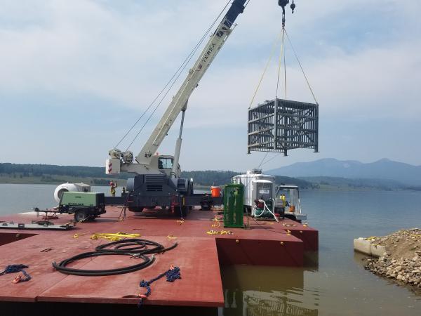Steamboat Lake Gate Replacement - Oct 2018