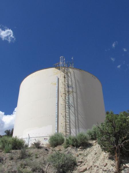 Town of Naturita, Colorado Water Tank Exterior Recoat and Vent Upgrade - July 2016